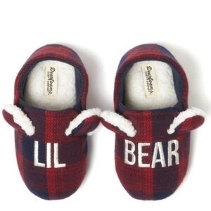 Dearfoams Kids‎ Little Bear Classic Slippers Baby Size 5 6